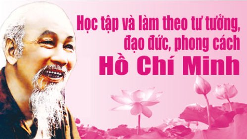 Học tập và làm theo tấm gương đạo đức Hồ Chí Minh