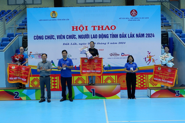 Ghi nhận từ Hội thao Công chức, viên chức, người lao động tỉnh Đắk Lắk năm 2024