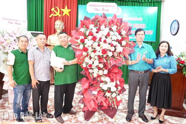 Công đoàn ngành Giao thông vận tải thành lập và ra mắt Nghiệp đoàn cơ sở Grab Car Buôn Ma Thuột