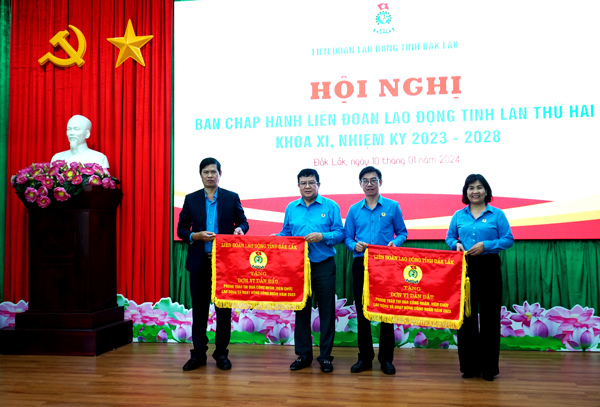 Hội nghị Ban Chấp hành Liên đoàn Lao động tỉnh lần thứ hai, khóa XI, triển khai nhiều nội dung quan trọng