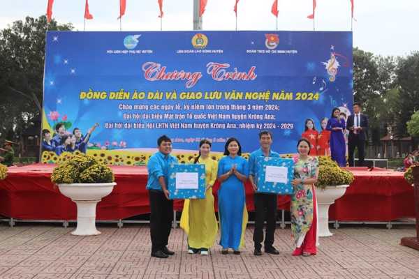 Sôi nổi các hoạt động kỷ niệm ngày 114 năm ngày Quốc tế phụ nữ 8/3 tại các cấp công đoàn huyện Krông Ana