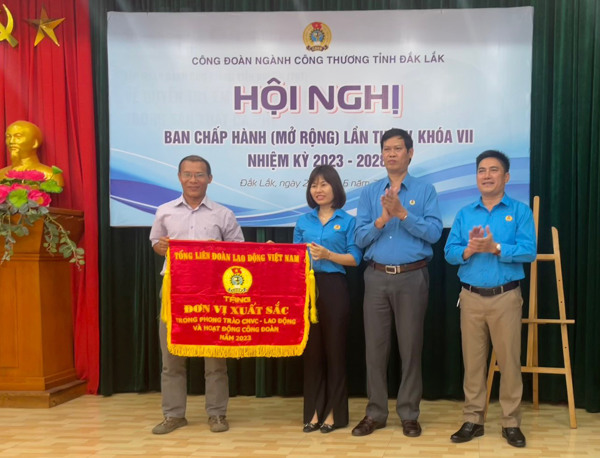 Hội nghị Sơ kết hoạt động Công đoàn ngành Công Thương  6 tháng đầu năm 2024