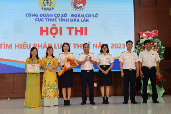 CĐCS Cục thuế tỉnh tổ chức Hội thi tỉm hiểu Pháp luật Thuế  trong công chức, viên chức và người lao động
