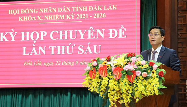 HĐND TỈNH KHÓA X, NHIỆM KỲ 2021-2026 BẦU BỔ SUNG CHỨC DANH CHỦ TỊCH HĐND TỈNH
