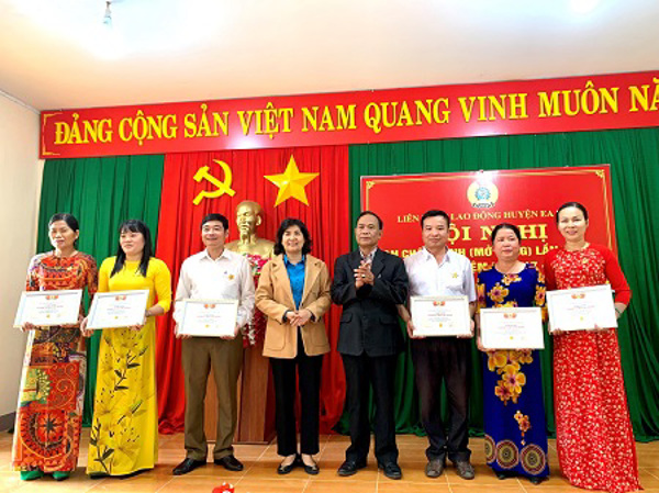 Công đoàn huyện Ea Súp đạt và vượt nhiều chỉ tiêu hoạt động công đoàn năm 2022