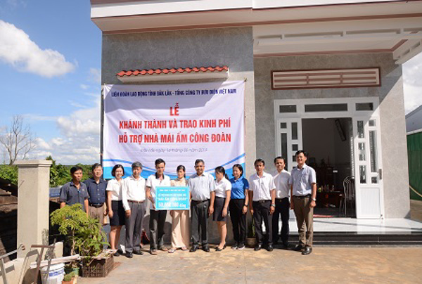 Hiệu quả từ Chương trình nhà ở “Mái ấm công đoàn” Liên đoàn Lao động thành phố Buôn Ma Thuột